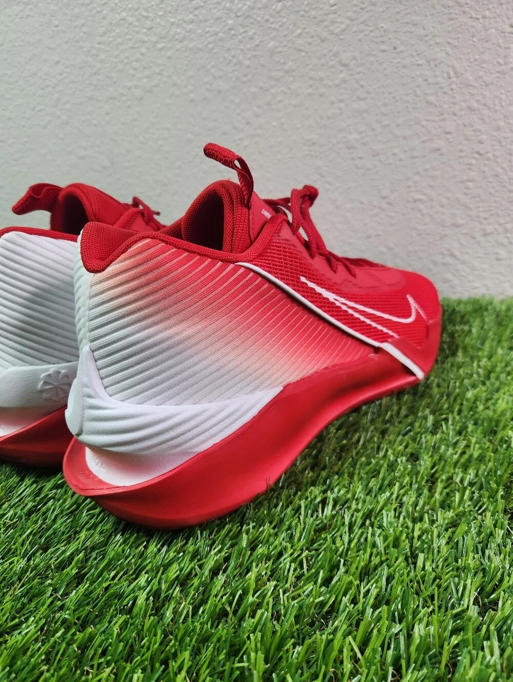 Size 12 - Nike GT Jump Academy University Red